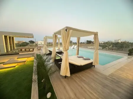 Grand Aqua Luxus-Villa von Mintzi, Maison 8 personnes à Gennadi - Photo 31