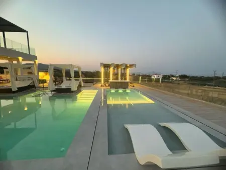 Grand Aqua Luxus-Villa von Mintzi, Maison 8 personnes à Gennadi - Photo 33
