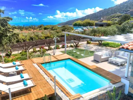 Cretan Lodge  mit Blick auf das Wasser, Maison 7 personnes à Agios Nikolaos (Crete) - Photo 5