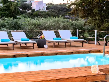 Cretan Lodge  mit Blick auf das Wasser, Maison 7 personnes à Agios Nikolaos (Crete) - Photo 29
