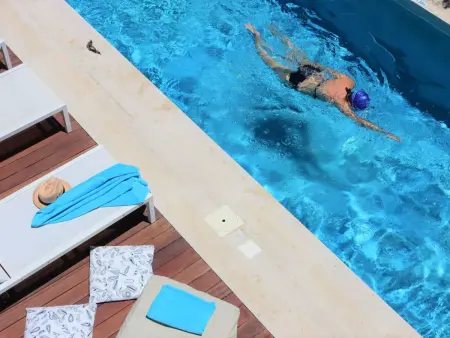 Ferienvilla  Fos  mit Blick auf das Wasser, Maison 10 personnes à Agia Marina - Photo 4