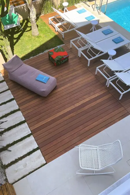 Ferienvilla  Fos  mit Blick auf das Wasser, Maison 10 personnes à Agia Marina - Photo 7