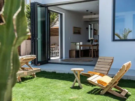 Ferienvilla  Fos  mit Blick auf das Wasser, Maison 10 personnes à Agia Marina - Photo 9
