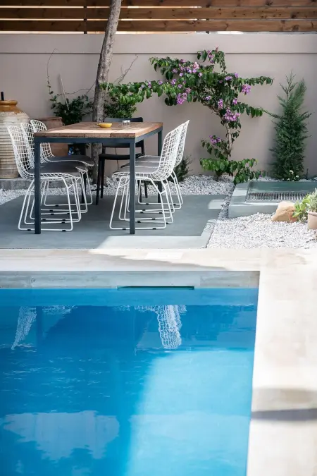 Ferienvilla  Fos  mit Blick auf das Wasser, Maison 10 personnes à Agia Marina - Photo 24