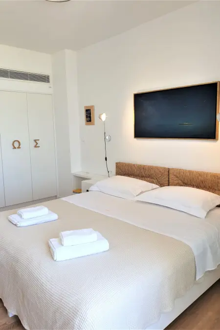 Ferienvilla  Fos  mit Blick auf das Wasser, Maison 10 personnes à Agia Marina - Photo 31