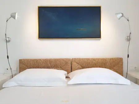 Ferienvilla  Fos  mit Blick auf das Wasser, Maison 10 personnes à Agia Marina - Photo 32