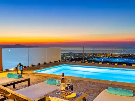 Villa Nektar  mit privatem Pool, Maison 5 personnes à Agia Marina - Photo 5