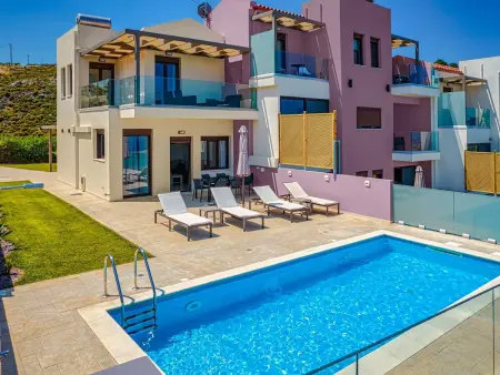 Villa Nektar  mit privatem Pool, Maison 5 personnes à Agia Marina - Photo 7