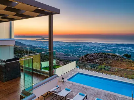Villa Nektar  mit privatem Pool, Maison 5 personnes à Agia Marina - Photo 12