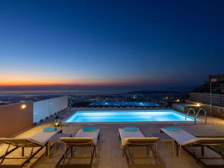 Villa Nektar  mit privatem Pool, Maison 5 personnes à Agia Marina - Photo 48