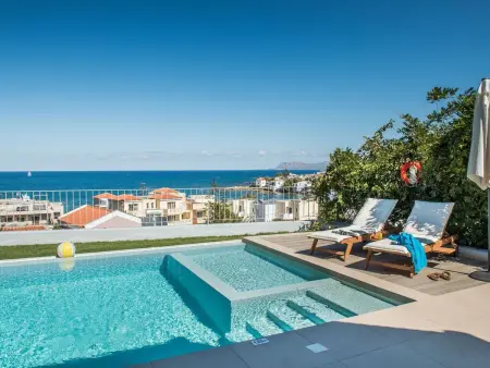Thea Thalassa  mit eigenem Pool, Maison 5 personnes à Agia Marina - Photo 4