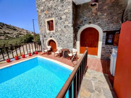 Steinhaus Erato Privater Pool Landschaftliche Kretische Ansichten - Photo 4