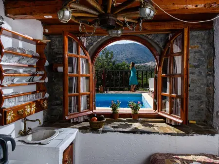 Steinhaus Erato Privater Pool Landschaftliche Kretische Ansichten - Photo 23