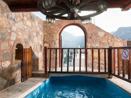in Mavrikiano mit privatem Pool, Maison 6 personnes à Plaka - Photo 6