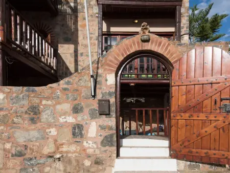 in Mavrikiano mit privatem Pool, Maison 6 personnes à Plaka - Photo 9