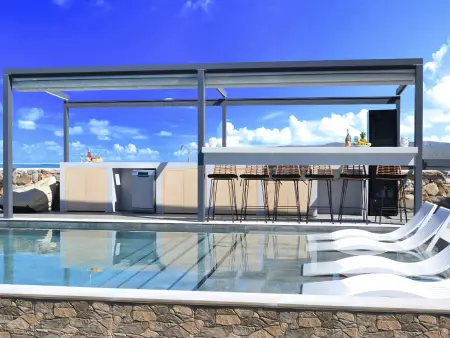 Grey Grand Villa Privater Pool, Maison 12 personnes à Georgioupoli - Photo 6