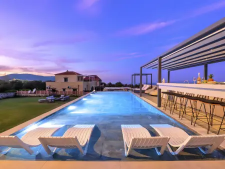 Grey Grand Villa Privater Pool, Maison 12 personnes à Georgioupoli - Photo 35