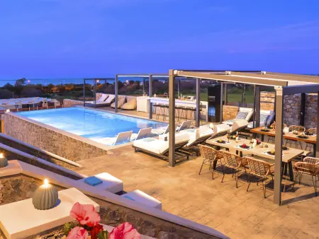 Grey Grand Villa Privater Pool, Maison 12 personnes à Georgioupoli - Photo 36