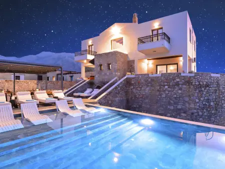 Grey Grand Villa Privater Pool, Maison 12 personnes à Georgioupoli - Photo 39