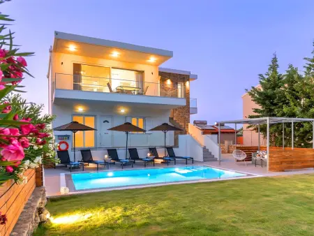 Luminosa Luxus-Villa, Maison 12 personnes à Georgioupoli - Photo 40