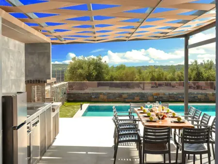 Stafa Villa Privater Pool, Maison 12 personnes à Georgioupoli - Photo 6