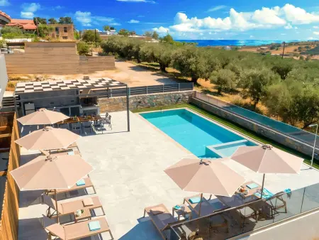 Stafa Villa Privater Pool, Maison 12 personnes à Georgioupoli - Photo 7