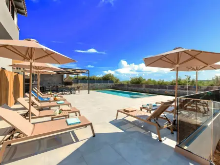 Stafa Villa Privater Pool, Maison 12 personnes à Georgioupoli - Photo 16