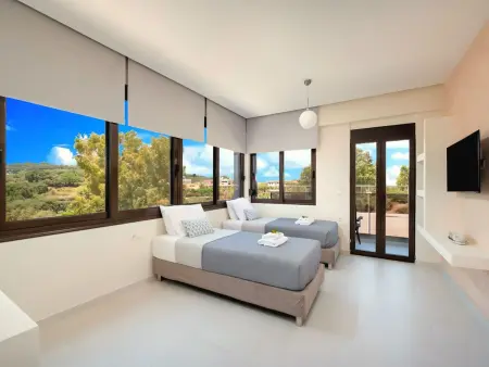Stafa Villa Privater Pool, Maison 12 personnes à Georgioupoli - Photo 20