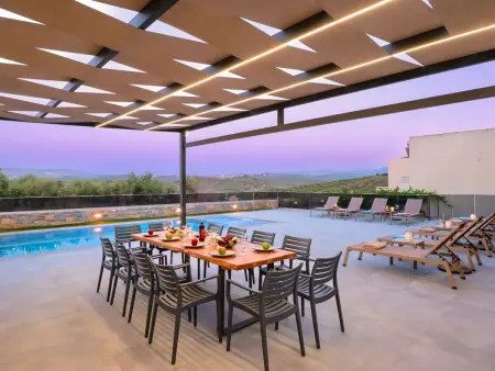 Stafa Villa Privater Pool, Maison 12 personnes à Georgioupoli - Photo 33