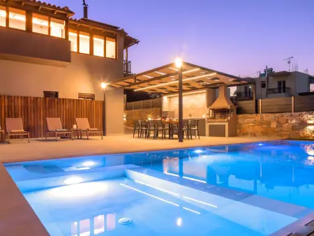 Stafa Villa Privater Pool, Maison 12 personnes à Georgioupoli - Photo 35