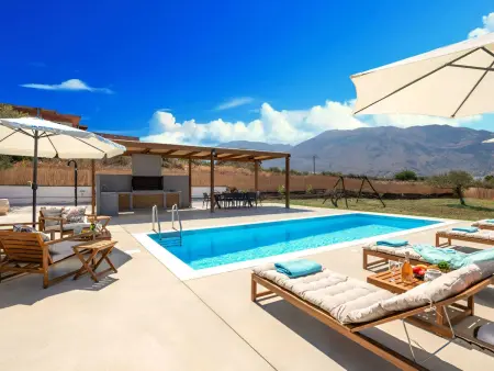 Vegghera Villa  mit Bergblick, Maison 8 personnes à Georgioupoli - Photo 5