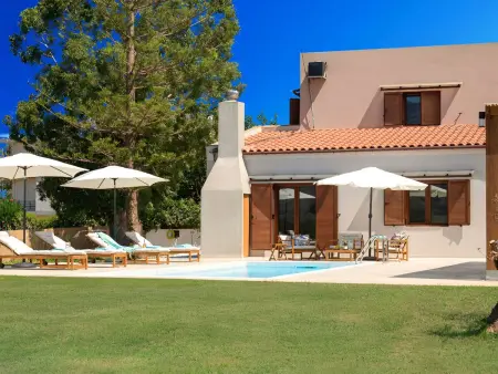 Vegghera Villa  mit Bergblick, Maison 8 personnes à Georgioupoli - Photo 9
