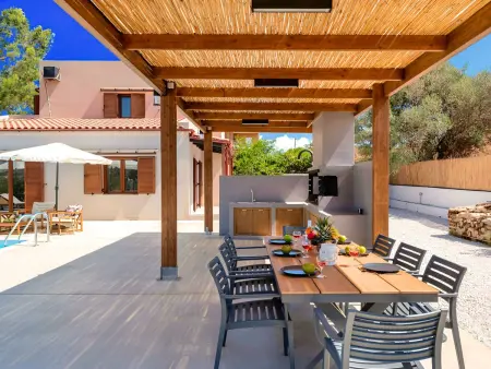 Vegghera Villa  mit Bergblick, Maison 8 personnes à Georgioupoli - Photo 16