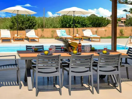 Vegghera Villa  mit Bergblick, Maison 8 personnes à Georgioupoli - Photo 27
