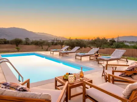 Vegghera Villa  mit Bergblick, Maison 8 personnes à Georgioupoli - Photo 31