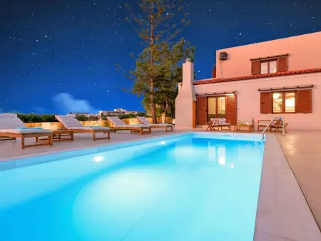 Vegghera Villa  mit Bergblick, Maison 8 personnes à Georgioupoli - Photo 34
