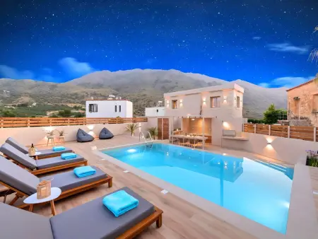 Hidden Gem Pool und Jacuzzi, Maison 6 personnes à Georgioupoli - Photo 2