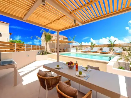 Hidden Gem Pool und Jacuzzi, Maison 6 personnes à Georgioupoli - Photo 19