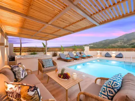 Hidden Gem Pool und Jacuzzi, Maison 6 personnes à Georgioupoli - Photo 31