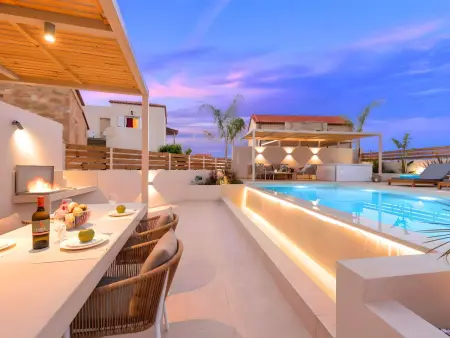 Hidden Gem Pool und Jacuzzi, Maison 6 personnes à Georgioupoli - Photo 33