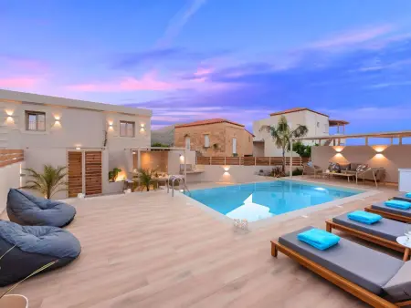 Hidden Gem Pool und Jacuzzi, Maison 6 personnes à Georgioupoli - Photo 34