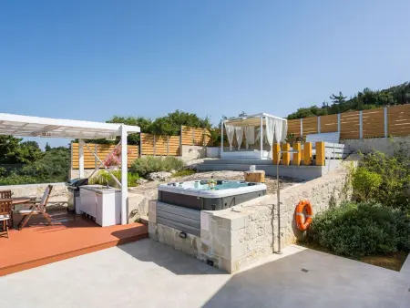 Villa White Harmony 6km vom Strand entfernt mit, Maison 8 personnes à Georgioupoli - Photo 15