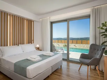 Villa White Harmony 6km vom Strand entfernt mit, Maison 8 personnes à Georgioupoli - Photo 31