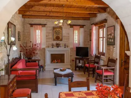 Traditionelle Steinvilla Phaedra in Strandnähe, Maison 7 personnes à Adele - Photo 2
