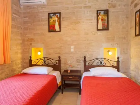 Traditionelle Steinvilla Phaedra in Strandnähe, Maison 7 personnes à Adele - Photo 9