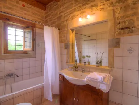 Traditionelle Steinvilla Phaedra in Strandnähe, Maison 7 personnes à Adele - Photo 15