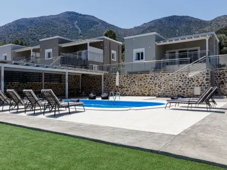 Haus in Vlichada mit tragbarem Barbecue, Maison 9 personnes à Roumeli - Photo 8