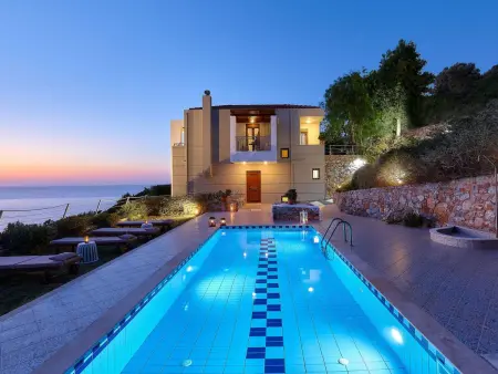 Haus in Geropotamos mit schönem Garten, Maison 8 personnes à Roumeli - Photo 14