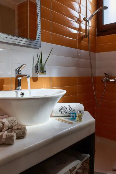Haus in Geropotamos mit schönem Garten, Maison 8 personnes à Roumeli - Photo 15
