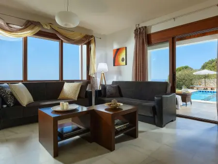 Haus in Geropotamos mit privatem Pool, Maison 7 personnes à Roumeli - Photo 3